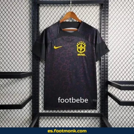 Camiseta de Portero de Brasil 2023-2024 Negra – Edición Especial