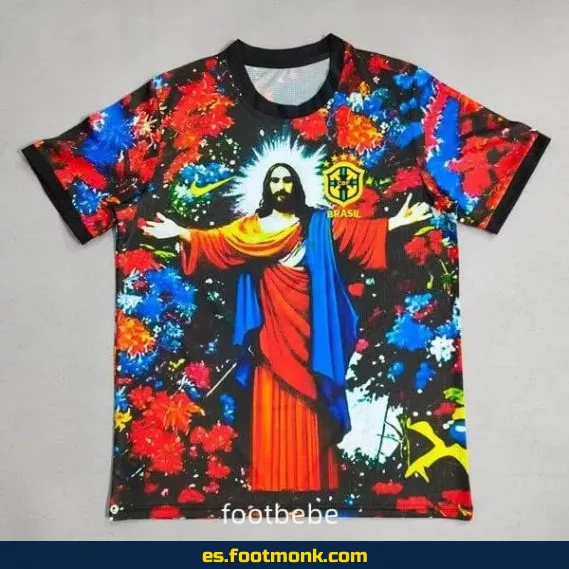 Camiseta Brasil 2025-2026 Jesús Edición Especial – Color B