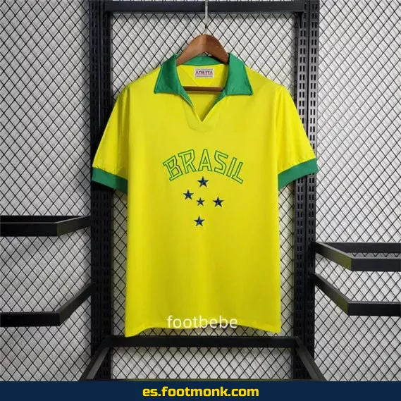 Camiseta Retro Brasil 1958 Local - Edición Vintage