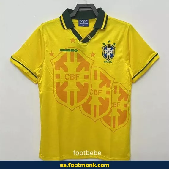 Camiseta Brasil Vintage 1994 Local - Edición Retro - Fútbol Colección