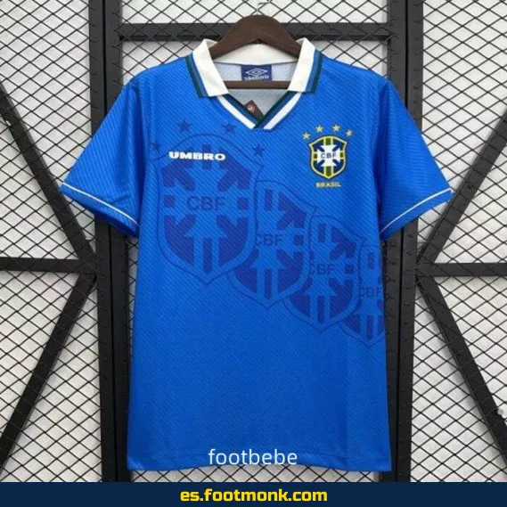 Camiseta Brasil Vintage 1994 Exterior – Edición Retro de Fútbol