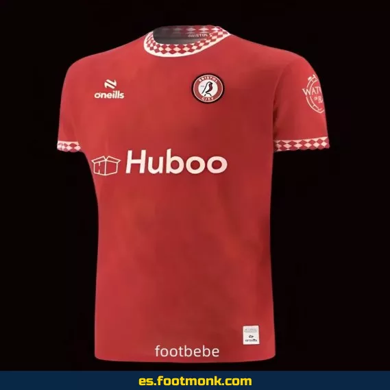 Camiseta Oficial Bristol City 2024-2025 Local Roja – Edición Nueva Temporada
