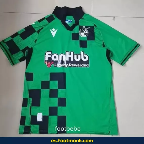 Camiseta Bristol Rovers 2024-2025 Visitante Verde – Edición Oficial