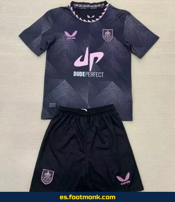 Camiseta Burnley Niños 2024-2025 Tercera Equipación - Oficial