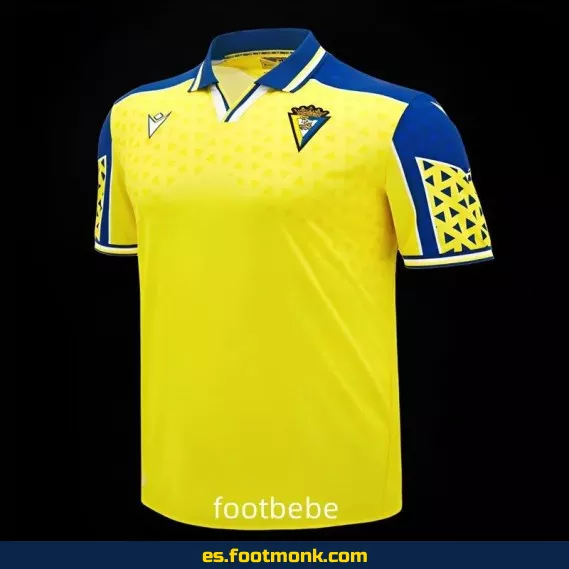 Camiseta Oficial del Cádiz CF 2024-2025 - Edición Local Amarilla