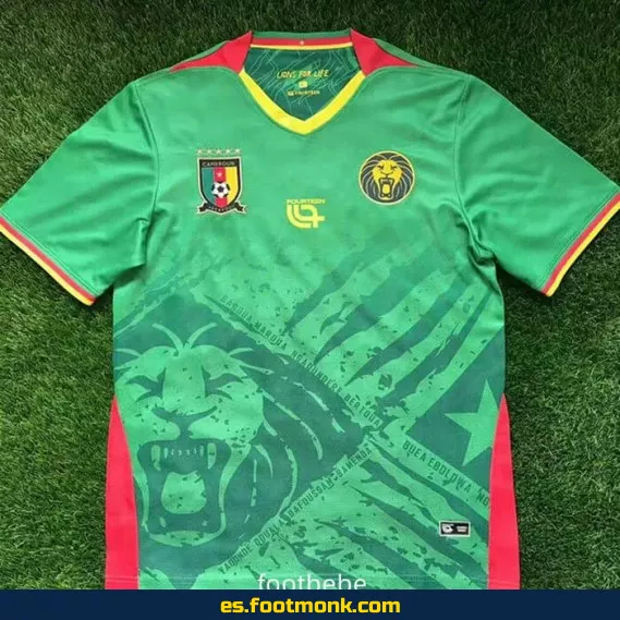 Camiseta Oficial de Camerún 2025-2026 - Edición Domicilio - Compra Online