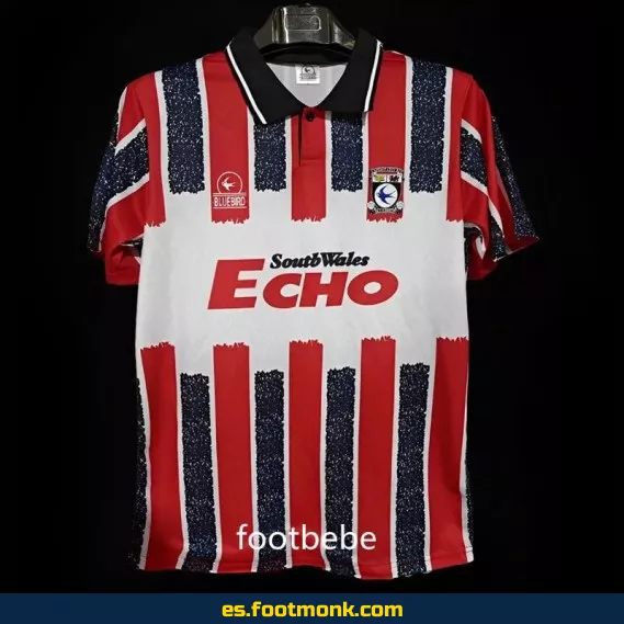 Camiseta Vintage Cardiff City 1990 Local - Edición Retro Oficial