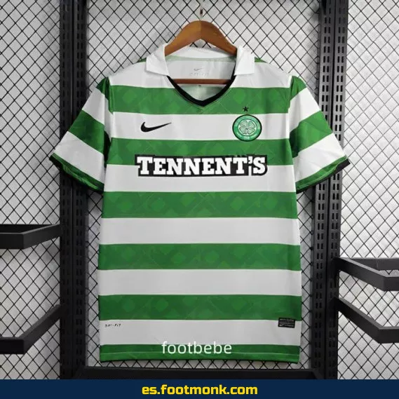Camiseta Celtic Vintage 2010-2012 Edición Domicilio – Réplica Oficial