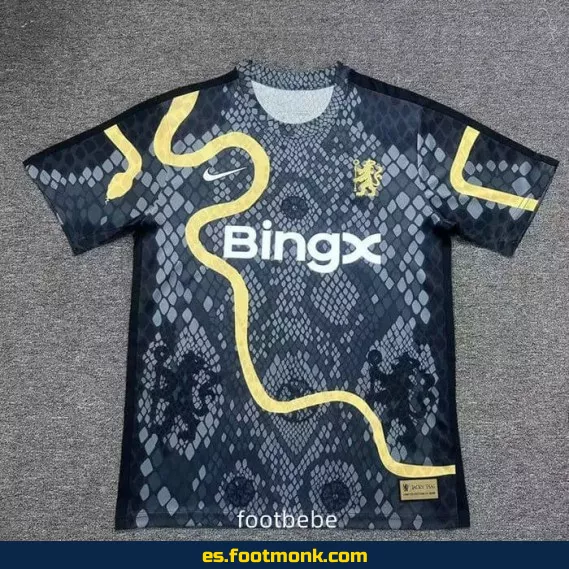 Camiseta Chelsea 2025-2026 Serpiente Dorada – Edición Especial