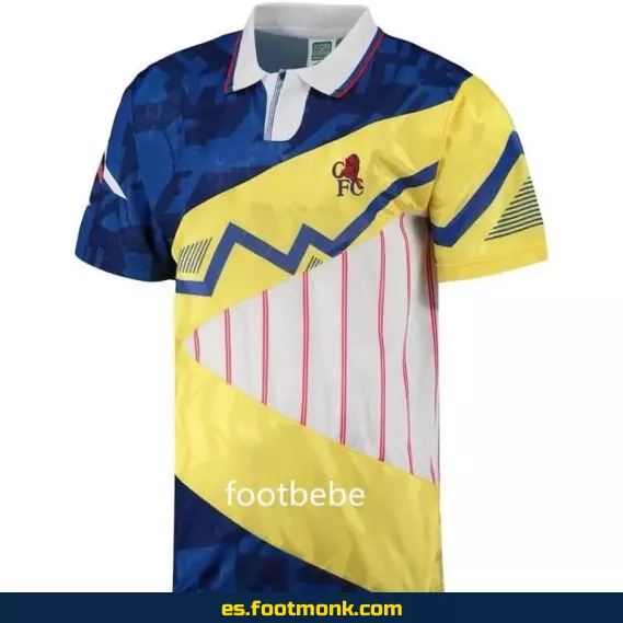 Camiseta Chelsea Score Draw Inspirada en los Años 90 - Edición Retro de Fútbol