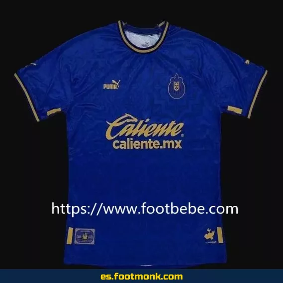Camiseta Oficial Chivas Guadalajara 100 Aniversario Azul – Edición Especial