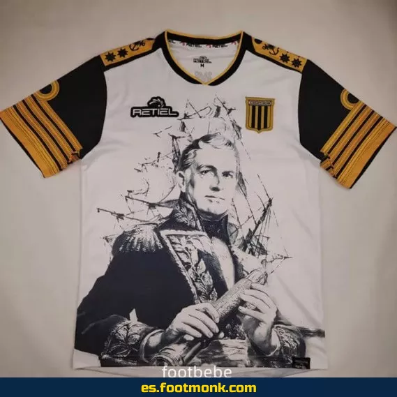Camiseta Club Almirante Brown 2021 Portero Edición Aniversario Blanca – Réplica Oficial