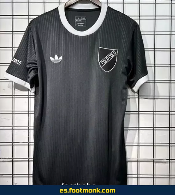 Camiseta Retro Colo-Colo 2025-2026 Negra - Edición Especial | Tienda Oficial