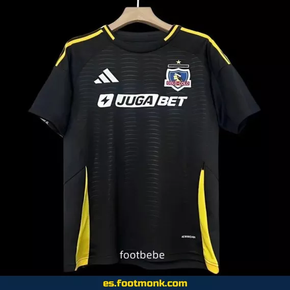 Camiseta Exterior Colo-Colo 2025-2026 Negra - Edición Oficial