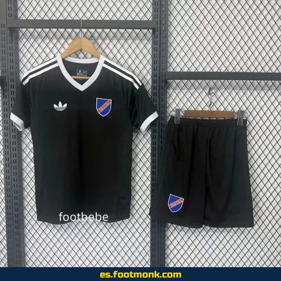 Camiseta Retro Colo-Colo Niños 2025-2026 - Edición Especial Negra - Oficial