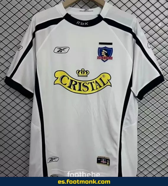 Camiseta Retro Colo-Colo 2005 Local - Edición Vintage - Réplica Oficial