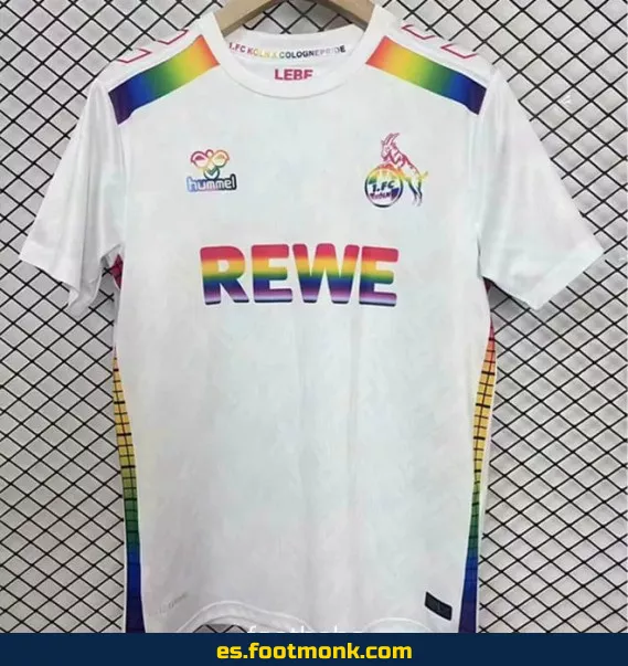 Camiseta 1. FC Köln 2025-2026 Edición Especial Blanca – Réplica Oficial