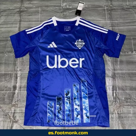 Camiseta Como 1907 2024/2025 Local - Edición Especial Azul | Réplica Oficial | Envío a Domicilio