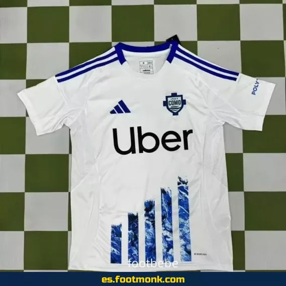 Camiseta Exterior Como 1907 2024-2025 Blanca – Edición Oficial