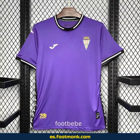 Camiseta Córdoba 2024-2025 70 Aniversario Violeta - Edición Especial