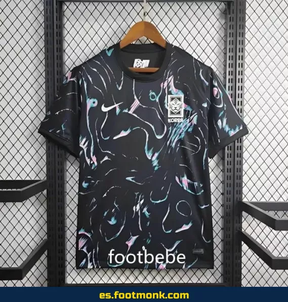 Camiseta de Corea del Sur 2024 visitante negra - Edición especial réplica oficial