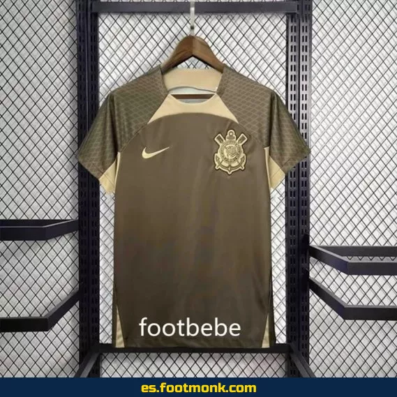 Camiseta de Entrenamiento Corinthians 2024-2025 Café – Edición Oficial