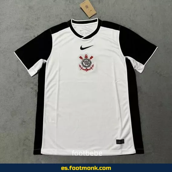 Camiseta Oficial Corinthians 2025-2026 - Domicilio - Edición Limitada