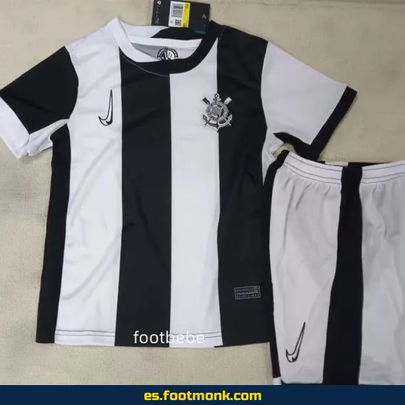 Camiseta Corinthians Tercera Equipación Niños 2024-2025 – Edición Oficial