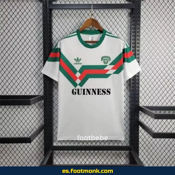Camiseta retro vintage Cork City 1988-1989 local Blanca – Edición especial clásica