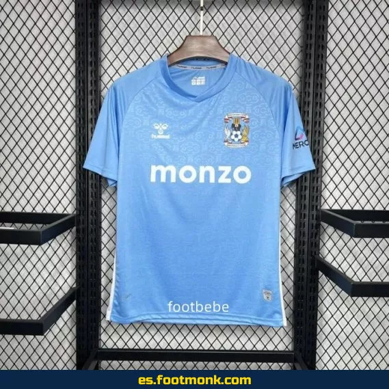 Camiseta Oficial Coventry City 2024-2025 Local Azul – Edición Nueva Temporada