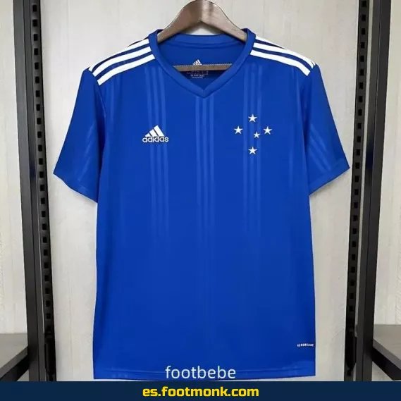 Camiseta Cruzeiro Vintage 2020-2021 Local Azul – Edición Retro – Oficial