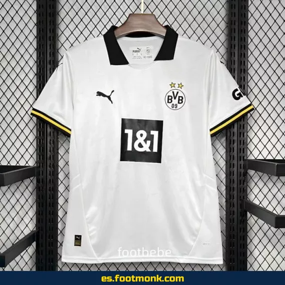 Camiseta Borussia Dortmund 2024-2025 Tercera Equipación Blanca – Edición Oficial