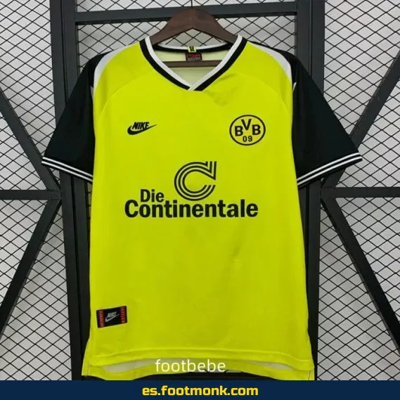 Camiseta Retro Borussia Dortmund Vintage 1995-1996 Local - Edición Especial