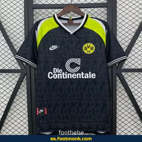 Camiseta Retro Borussia Dortmund 1995-1996 Exterior - Edición Clásica
