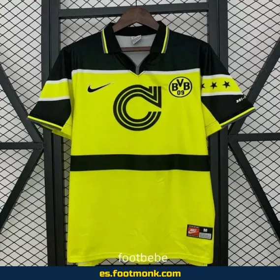 Camiseta Retro Borussia Dortmund Vintage 1996-1997 Local - Edición Clásica