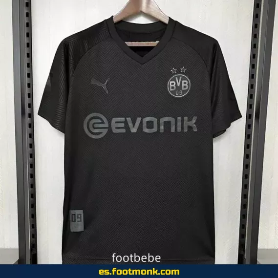 Camiseta Vintage Borussia Dortmund 2019-2020 Negra – Edición Especial
