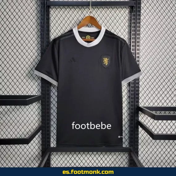 Camiseta Escocia 2023 150 Aniversario Negra - Edición Especial