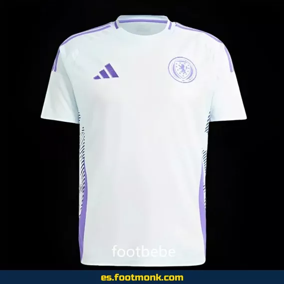 Camiseta Escocia 2024 Visitante Blanca – Edición Oficial