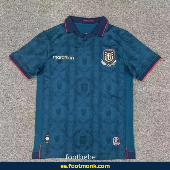 Camiseta Ecuador 2025 - 100 Aniversario Edición Exterior - Réplica Oficial