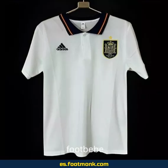 Camiseta de España 2024 Polo Blanco - Edición Oficial