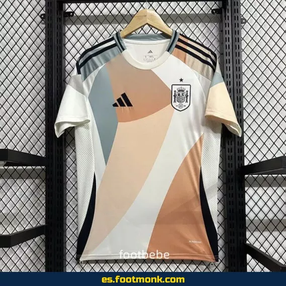 Camiseta de Fútbol España 2025 Segunda Equisación - Oficial, Personalizada y de Alta Calidad