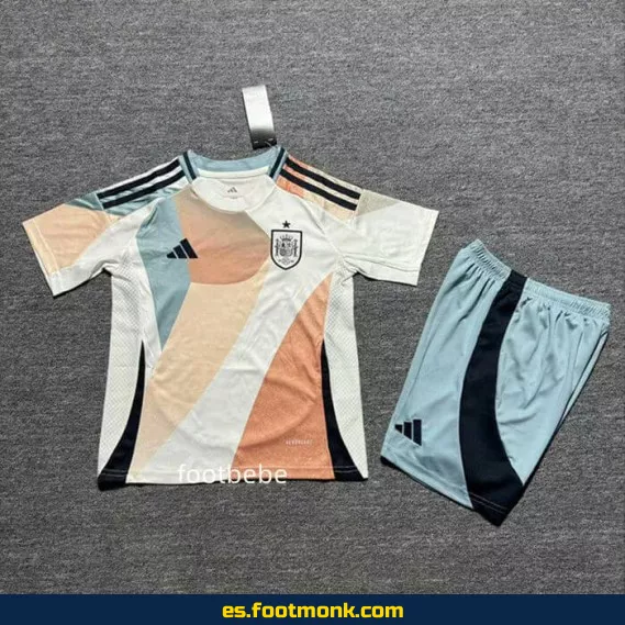 Camiseta de la Selección España Niños 2025 - Edición Exterior