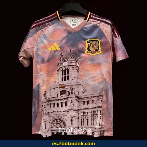 Camiseta Oficial de España Euro 2024 Edición Especial Plaza Cibeles – Tienda de Fútbol Online