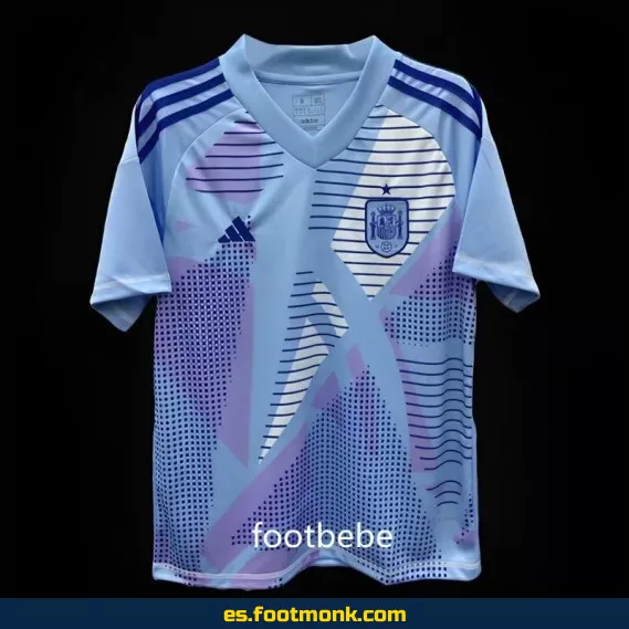Camiseta de Portero de España Euro 2024 Azul – Edición Oficial