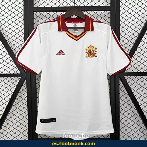 Camiseta España Vintage 2000 Exterior - Edición Retro Oficial