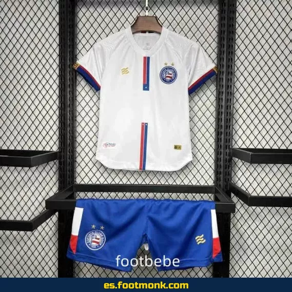 Camiseta Oficial Esporte Clube Bahia Niños 2024-2025 - Local - Envío a Domicilio