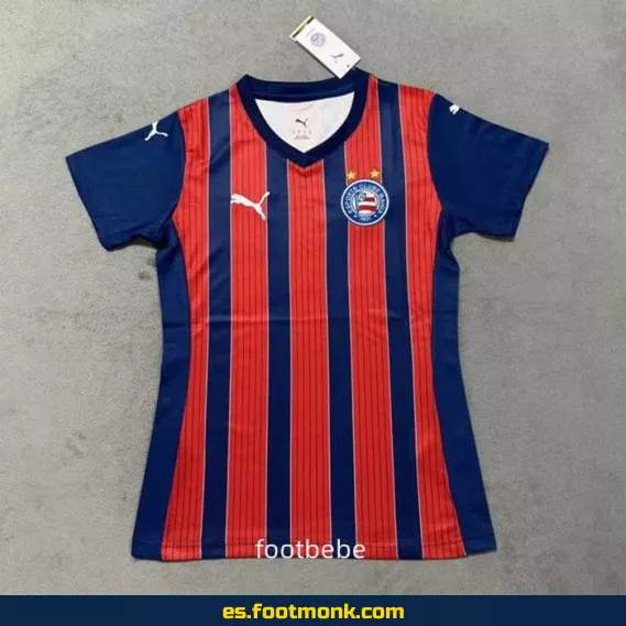 Camiseta Oficial Esporte Clube Bahia Mujer 2025-2026 - Tercera Equipación - Edición Limitada