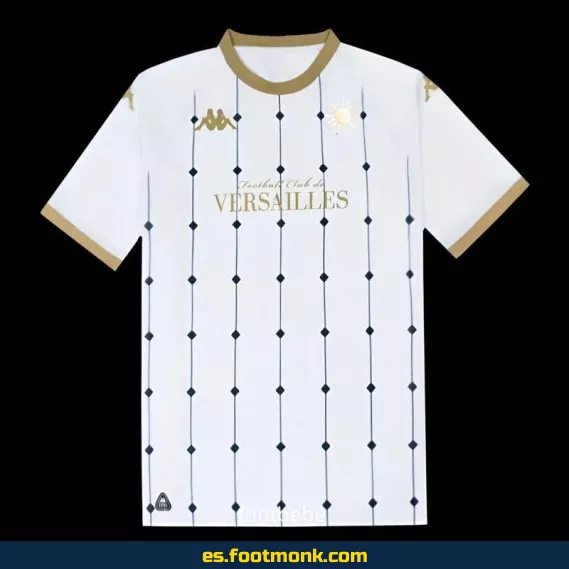 Camiseta FC Versailles 2024-2025 Visitante Blanca – Edición Oficial