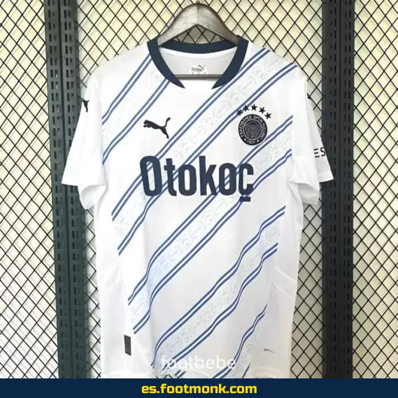 Camiseta Fenerbahçe 2024-2025 Visitante Blanca – Edición Oficial