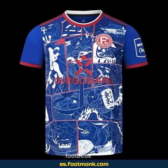 Camiseta Oficial Fortuna Düsseldorf 2025-2026 Azul – Edición Especial